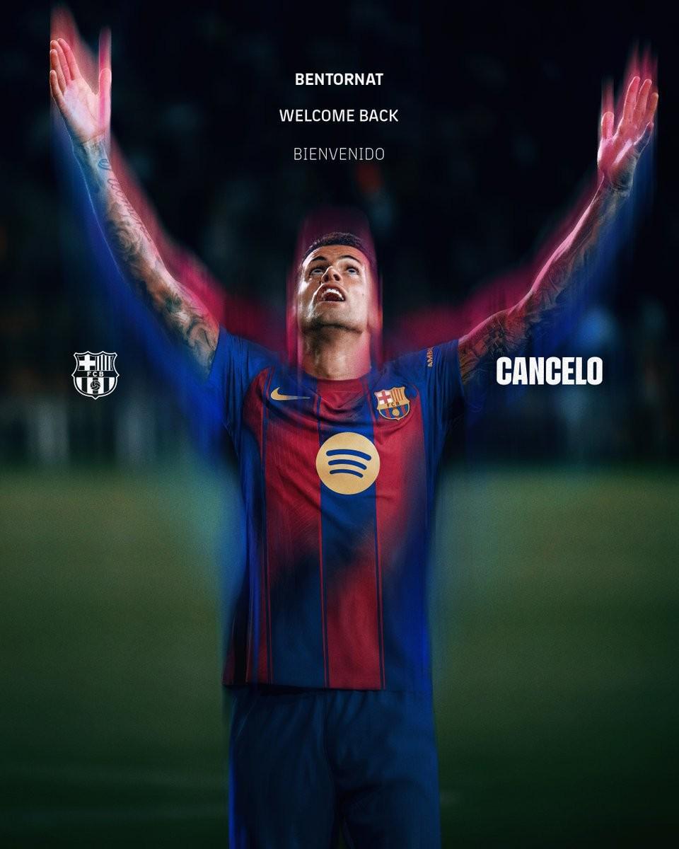 这回没问题了吧？巴萨官方再次宣布坎塞洛加盟